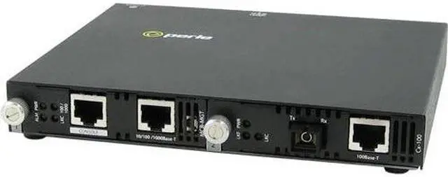 Alt view image 2 of 4 - Perle SMI-100-M1SC2D - Fast Ethernet IP Managed Media Converter