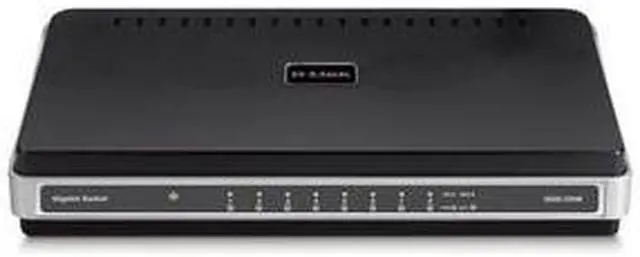 Alt view image 6 of 6 - D-Link DGS-2208 Unmanaged 8-Port Desktop Green Ethernet Switch