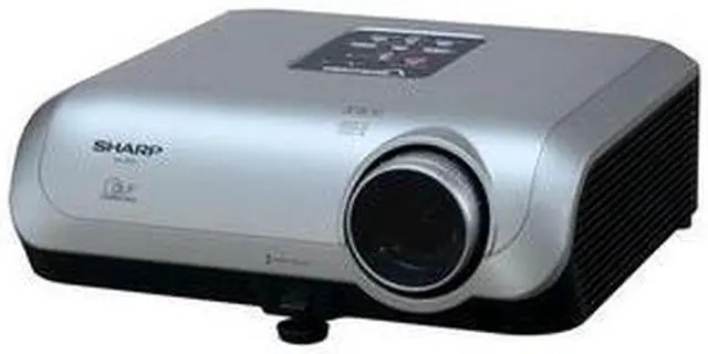 Alt view image 2 of 2 - SHARP XR20S DLP Multimedia Projector 2300 ANSI Lumens Standard Mode 2000 ANSI Lumens Low Power Mode 2000:1 (with advanced condenser lens optical system)