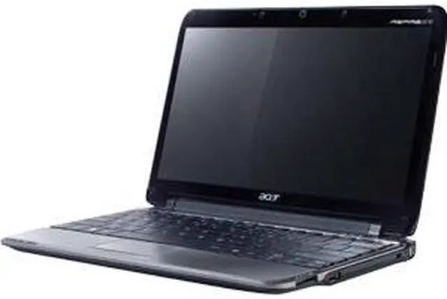 Alt view image 5 of 8 - Acer Aspire One AO751h-1346 Black Intel Atom Z520 11.6" WXGA 2GB Memory 250GB HDD Netbook
