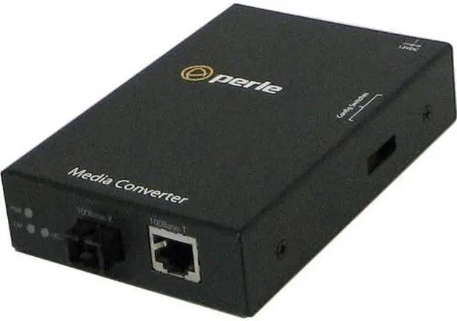 Alt view image 4 of 6 - Perle S-100-M1SC2D - Fast Ethernet Media Converter