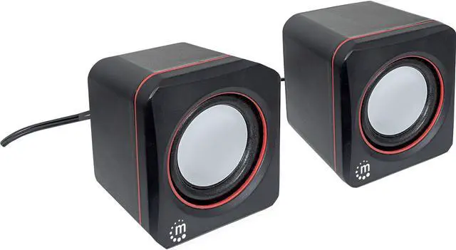 Alt view image 7 of 12 - Manhattan Products MANHATTAN USB STEREO SPEAKER SYSTEM 161435