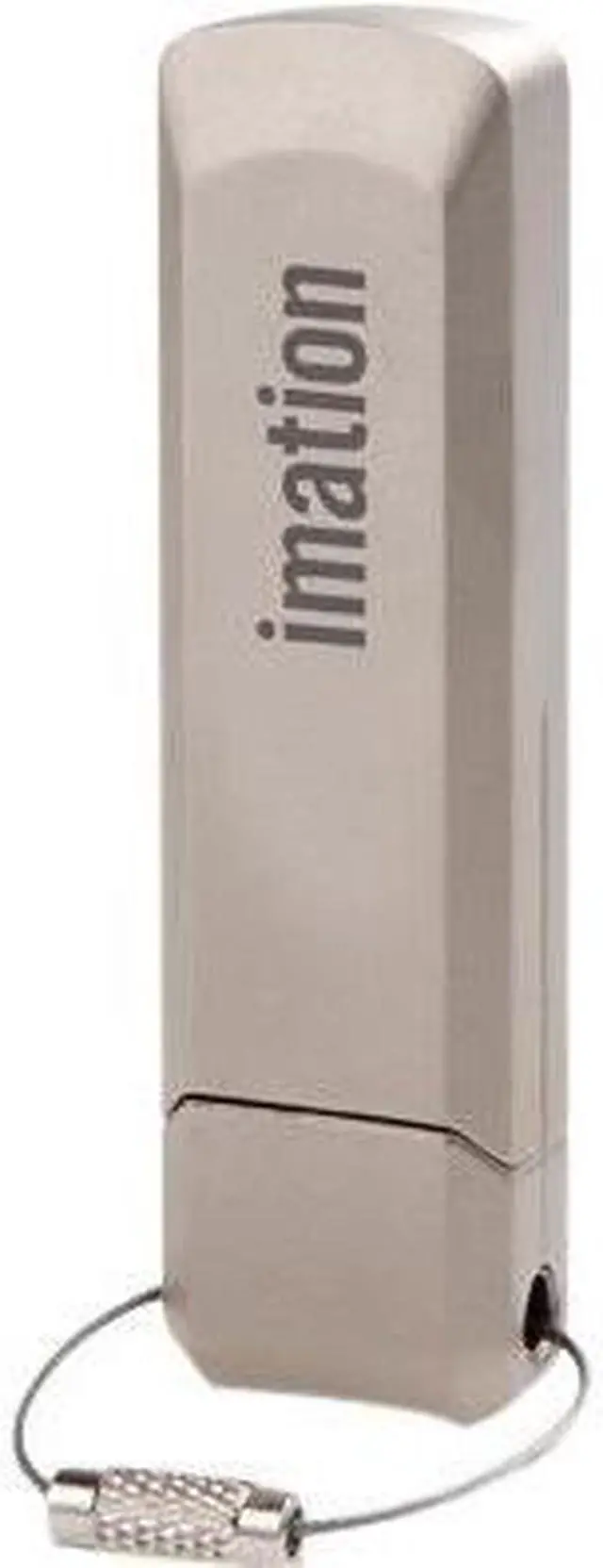 Alt view image 6 of 8 - Imation 32GB Defender F200 + Bio Flash Drive 256-bit MXBB1A032G4001FIPS