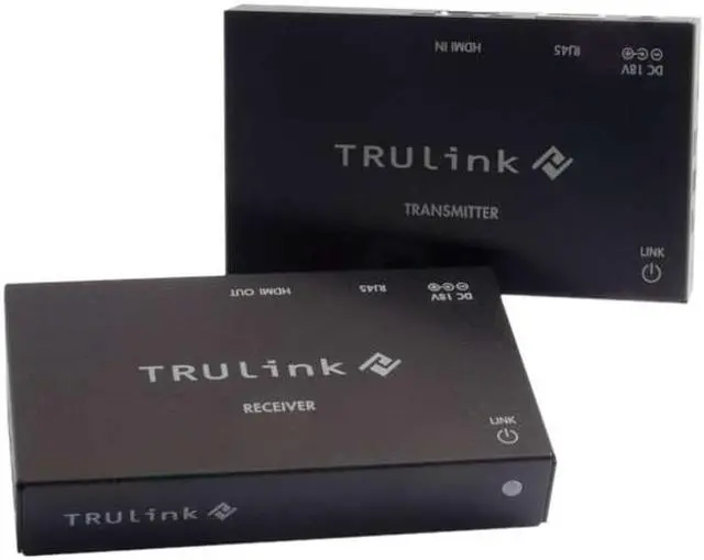 Main image of C2G 29210 C2G TruLink HDMI over Cat5 Extender Box Transmitter to Box Receiver Kit - 1 Input Device - 1 Output Device - 300 ft Range - 2 x Network (RJ-45) - 1 x HDMI In - 1 x HDMI Out - Full HD - 1920