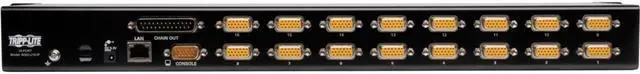 Alt view image 2 of 14 - Tripp Lite NetDirector 16-Port 1U Rack-Mount IP KVM Switch
