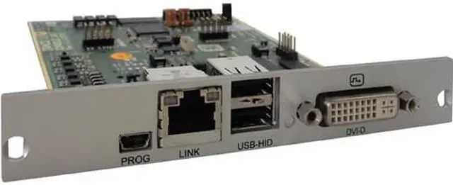 Main image of MODULAR KVM EXTENDER RECEIVER INTERFACE CARD - SINGLE-HEAD, SINGLE-LINK DVI-D, (