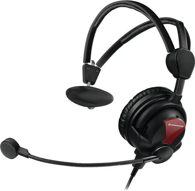Alt view image 2 of 9 - Sennheiser HMD 26-600-II-XQ On-Ear Stereo Broadcast Headset