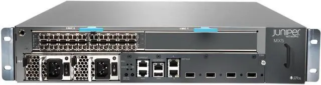 Alt view image 2 of 4 - Juniper MX5-T-AC MX5 Router Chassis