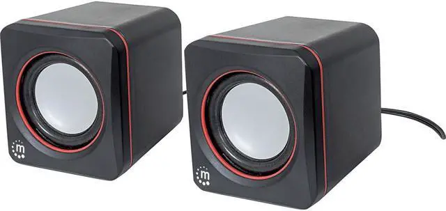 Alt view image 3 of 12 - Manhattan Products MANHATTAN USB STEREO SPEAKER SYSTEM 161435