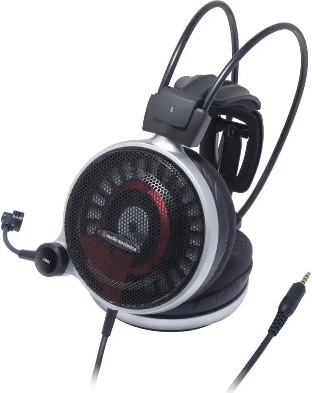 Alt view image 5 of 5 - Audio-Technica ATH-ADG1 3.5mm Connector Circumaural High-Fidelity Gaming Headset