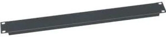 Main image of Middle Atlantic Products EB1-CP12 Blank Panel, 1 Rack Unit Steel, Flanged, 12 Pieces