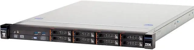 Alt view image 3 of 7 - Lenovo System x x3250 M5 5458F5U 1U Rack Server - 1 x Intel Xeon E3-1241 v3 3.50 GHz