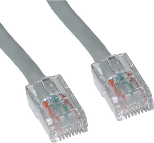 Alt view image 3 of 4 - Cable Wholesale Cat 6 Gray Ethernet Patch Cable, Bootless, 25 Foot