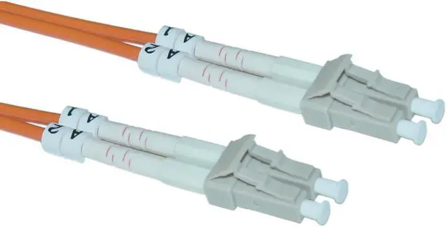 Alt view image 3 of 5 - Cable Wholesale LC / LC Multimode Duplex Fiber Optic Cable 50/125 1 Meter (3.3 ft)