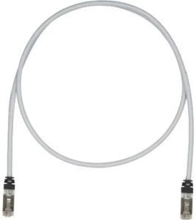 Main image of Panduit STP6X5MIG 16.4 ft. Cat 6A Gray 10 Gb/s S/FTP Patch Cable
