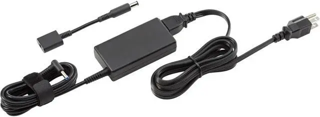 Alt view image 2 of 4 - HP H6Y88AA Smart Ac Adapter - Power Adapter - Ac 90-265 V - 45 Watt - United States - For Elitebook 1040 G3, 840 G1, Probook 440 G3, 45X G3, 470 G3, 64X G2, 65X G2, Zbook 14 G2