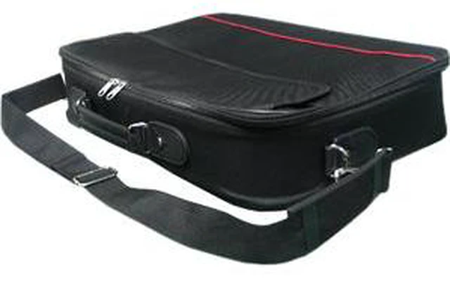 Alt view image 5 of 7 - Digital Treasures ToteIt! Carrying Case for 17.6" Notebook - Black - Shoulder Strap, Handle - 12.8" Height x 18" Width x 3.3" Depth