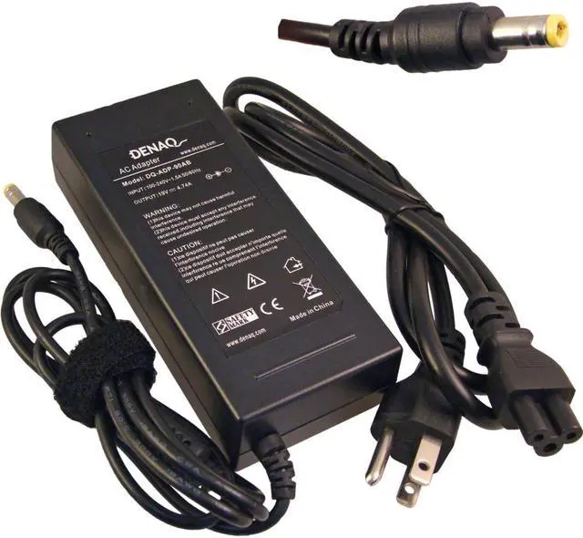 Alt view image 2 of 3 - DENAQ DQ-ADP-90AB-5525 4.74A 19V AC Adapter for Acer Aspire 1200