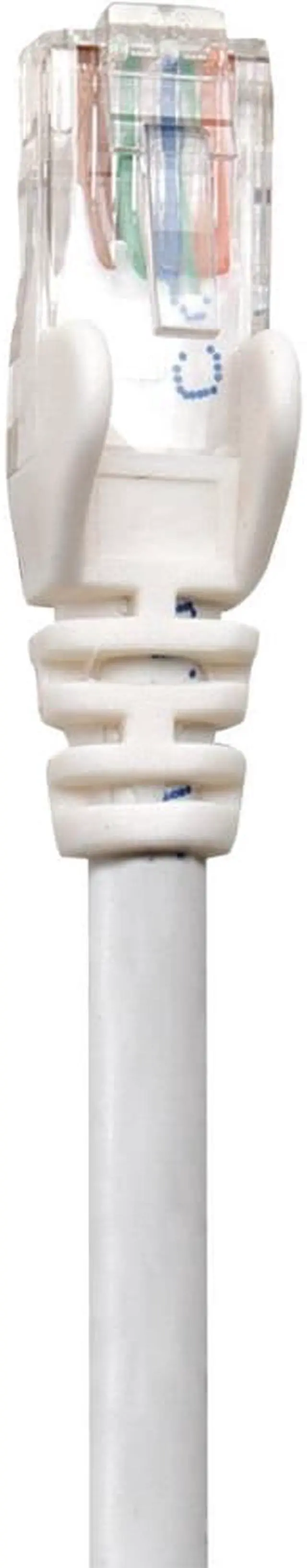 Alt view image 3 of 9 - Intellinet Network Cable, Cat5e, UTP, RJ45 Male / RJ45 Male, 3.0 m (10 ft.), White