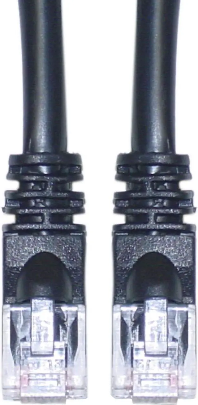 Alt view image 6 of 8 - CAT5E, UTP, with Molded Boot, 350MHz, Black, 35 ft