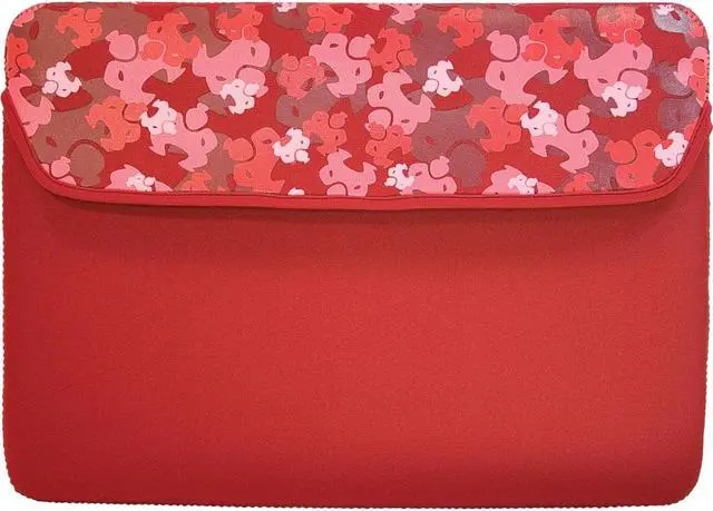 Alt view image 6 of 9 - Sumo - Camo Neoprene Sleeve - 14.1" Ultrabooks or 15" MacBook screens - Red