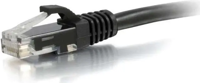 Main image of C2G / Cables to Go 00738 Cat6a Snagless Unshielded (UTP) Network Patch Cable, Black (30 Feet/9.14 Meters)