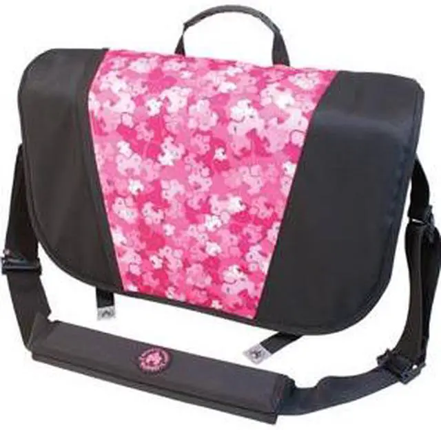 Alt view image 13 of 19 - Sumo - Messenger Bag - 15.6" or 16" screens - Black/Pink