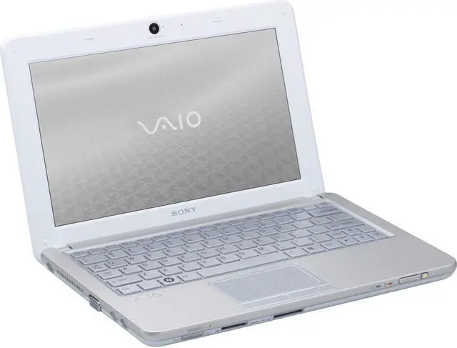 Main image of SONY VAIO W Series VPCW111XX/W White Intel Atom N280(1.66 GHz) 10.1" 1GB Memory 160GB HDD Netbook