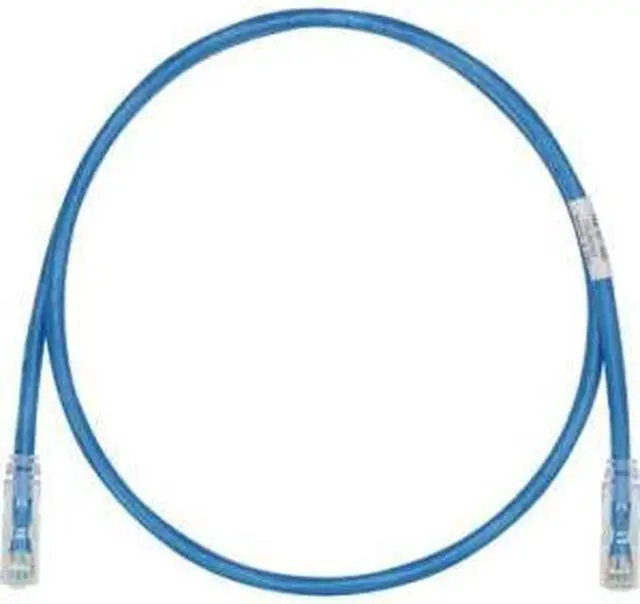Main image of Panduit UTP28SP15BU 15 ft. Cat 6 Black Network Ethernet Cable