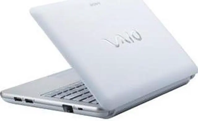 Alt view image 5 of 7 - SONY VAIO W Series VPCW111XX/W White Intel Atom N280(1.66 GHz) 10.1" 1GB Memory 160GB HDD Netbook