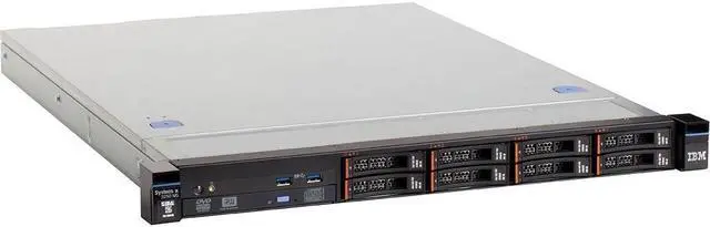 Alt view image 5 of 7 - Lenovo System x x3250 M5 5458F5U 1U Rack Server - 1 x Intel Xeon E3-1241 v3 3.50 GHz