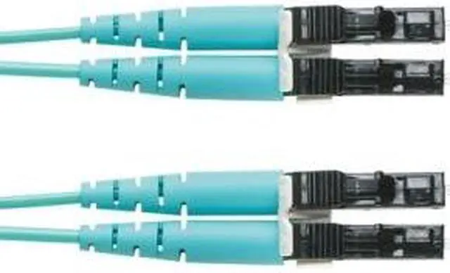Main image of Panduit FX2ERLNLNSNM001 3 ft. Aqua Network Ethernet Cable