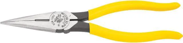 Alt view image 2 of 12 - KLEIN TOOLS D203-8 Needle Nose Plier,8-7/16" L,Smooth