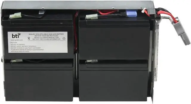 Alt view image 4 of 12 - Bti Replacement Battery Rbc132 For Apc - Ups Battery - Lead Acid