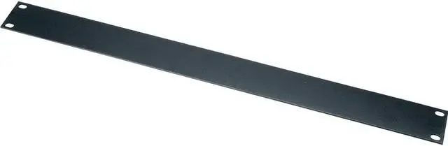 Main image of Middle Atlantic Products EB1 Blank Panel, 1 Rack Unit Steel, Flanged