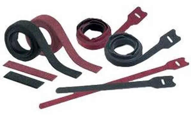 Alt view image 3 of 7 - Hook and Loop Ties, Plenum, 6 In, Pk 10
