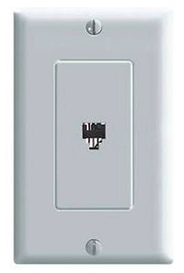 Main image of Leviton 1 Port Phone Faceplate