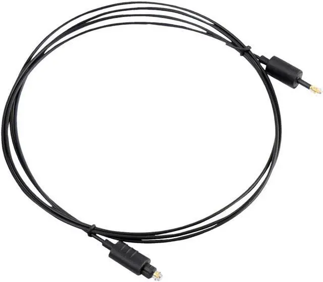 Alt view image 6 of 6 - Pyle Home PDOC6  Mini-Toslink to Toslink Optical Digital Audio Cable (6 feet)