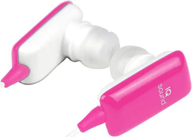 Alt view image 2 of 2 - Supersonic IQ-122BT Pink Rechargeable BT headphones w/built in microphone New