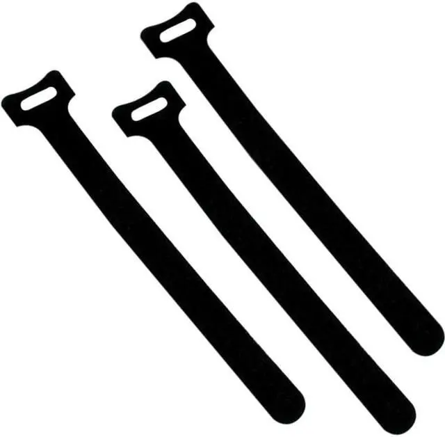 Main image of C2G Cable Wraps - Black - 50pk