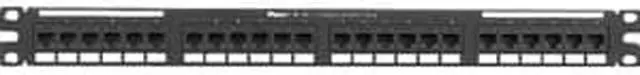 Main image of Panduit - NK6PPG24Y - Panduit NK6PPG24Y 24-Port Network Patch Panel - 24 x RJ-45 - 24 Port(s) - 24 x RJ-45 - 24 x RJ-11