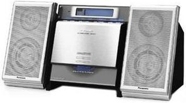 Panasonic CD/MP3/Radio 1-Disc Changer Shelf System SC-EN17
