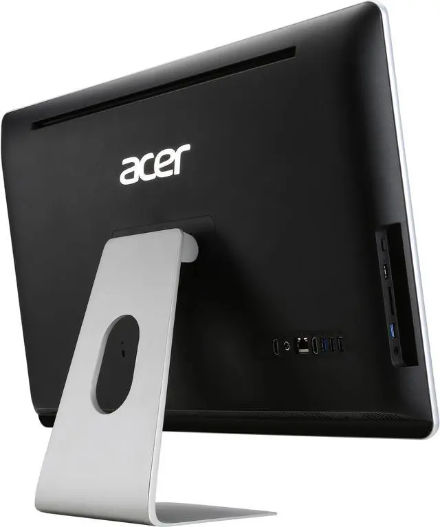 Alt view image 8 of 13 - Acer All-in-One PC Aspire Z3-710 Intel Core i3-4170T 6 GB DDR3L 1TB HDD 23.8" Touchscreen Windows 8.1 64-Bit