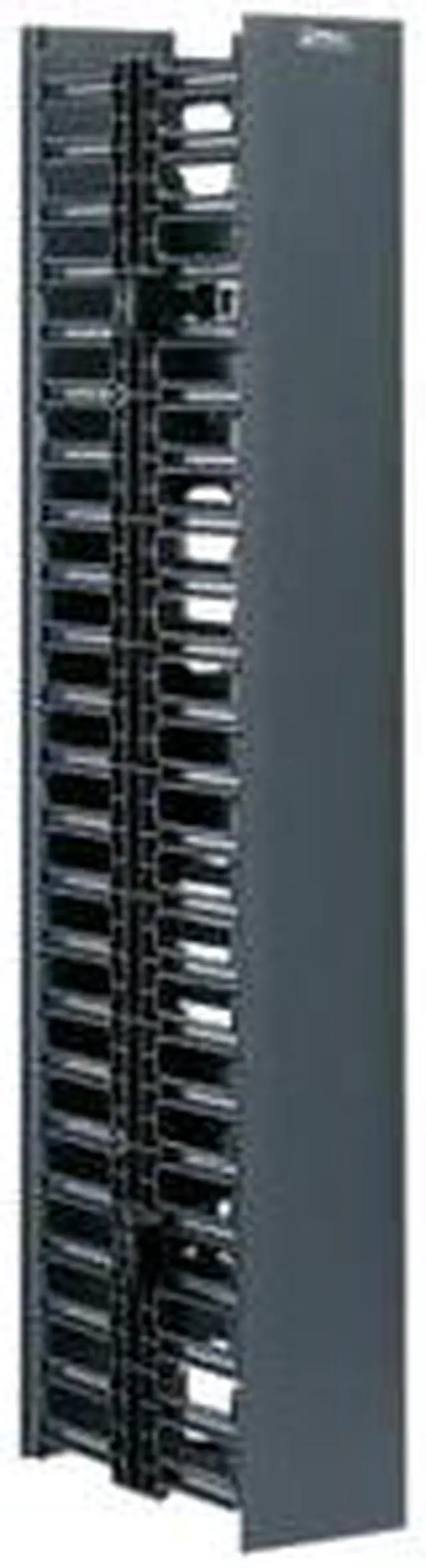 Alt view image 2 of 9 - Panduit - WMPV22E - Cable Accessories Vertical Cable Management Acrylonitrile Butadiene Styrene Black