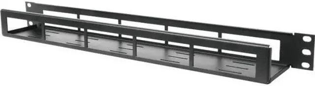 Alt view image 2 of 5 - RackSolutions 1U Horizontal Cable Management Tray (3in Deep) - Efficient Cable Routing and Organization