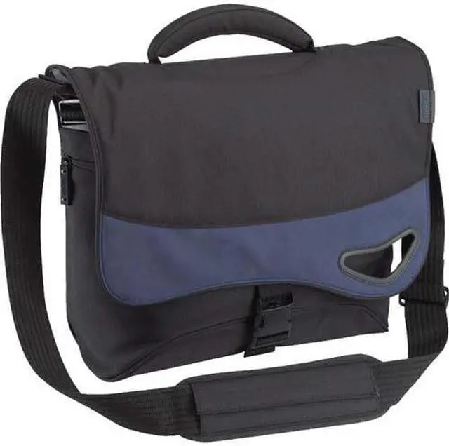 Main image of Targus Black/Blue 15.4" Embolden Messenger Laptop Case Model TSM051US
