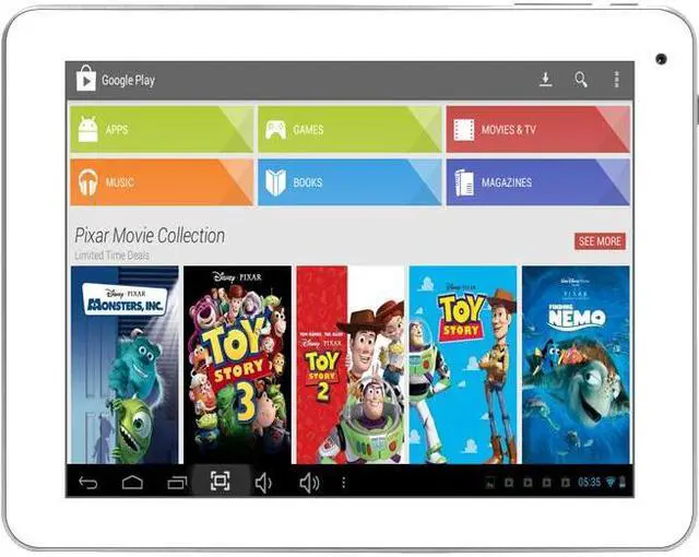 Alt view image 7 of 9 - Azpen 8" Series A820 8.0" Tablet PC - Tablets