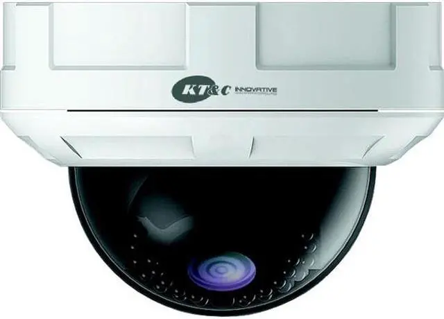 Alt view image 2 of 7 - KT&C OMNI-IP KNC-p3DR28V12IR 3MP Network IR Rugged Dome Camera, Plug-and-Play, 2.8-12mm, 24 LED