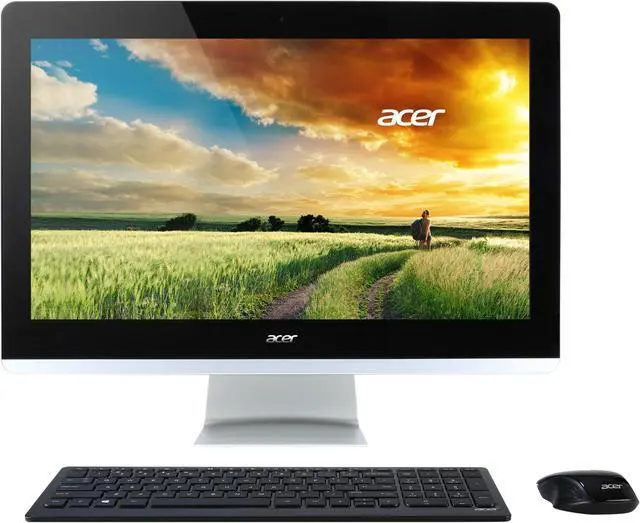 Alt view image 6 of 13 - Acer All-in-One PC Aspire Z3-710 Intel Core i3-4170T 6 GB DDR3L 1TB HDD 23.8" Touchscreen Windows 8.1 64-Bit