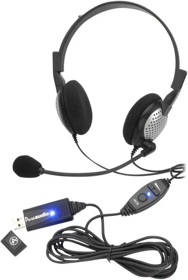 Alt view image 2 of 4 - High Quality Digital Stereo USB Headset